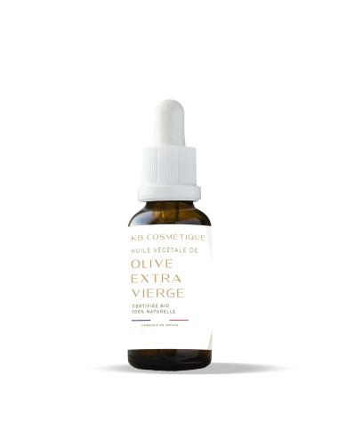 Huile Végétale d'olive extra viérge certifiée bio KB COSMETIQUE