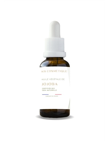 Huile Végétale de jojoba certifiée bio KB COSMETIQUE