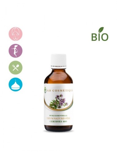 Huile essentielle de Thym saturéoïdes certifiée Bio