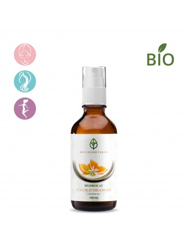 Hydrolat de Fleur d'Oranger certifiée Bio